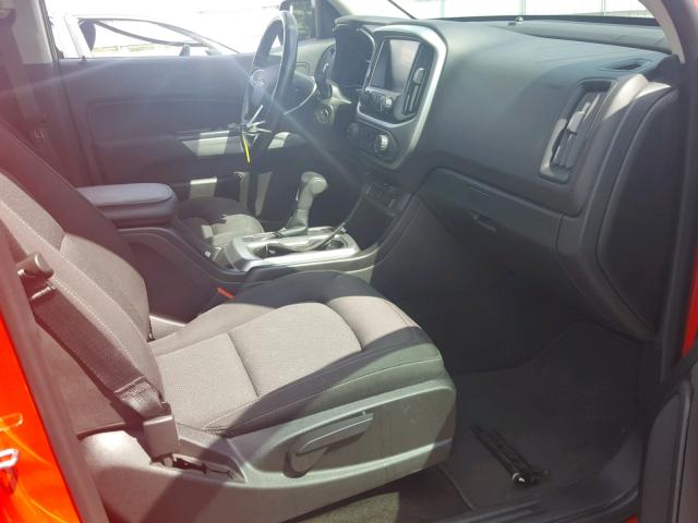 1GCPTCE14H1177018 - 2017 CHEVROLET COLORADO L RED photo 5