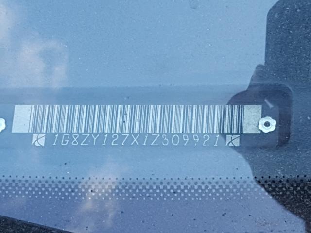 1G8ZY127X1Z309921 - 2001 SATURN SC2 SILVER photo 10