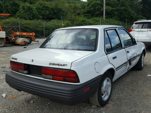 1G1JC5449R7298745 - 1994 CHEVROLET CAVALIER V WHITE photo 4