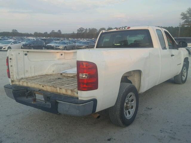 1GCEC19J99E144886 - 2009 CHEVROLET SILVERADO WHITE photo 4