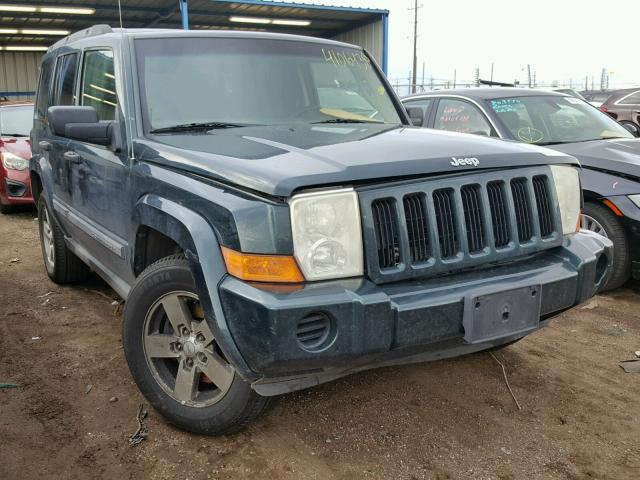 1J8HH48K46C126242 - 2006 JEEP COMMANDER Yaşıl foto 1