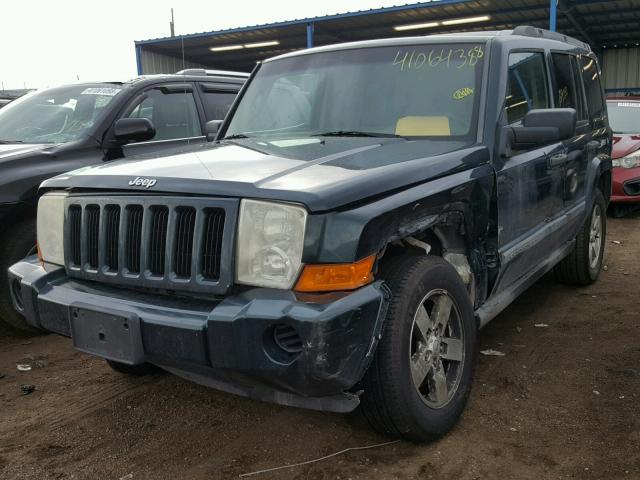 1J8HH48K46C126242 - 2006 JEEP COMMANDER Yaşıl foto 2