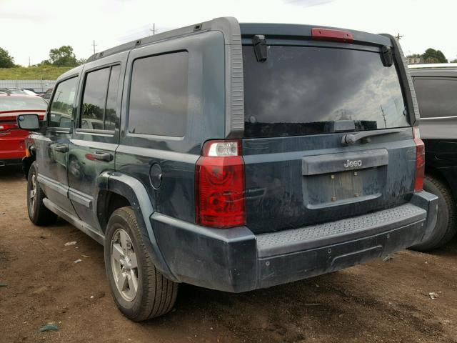 1J8HH48K46C126242 - 2006 JEEP COMMANDER Yaşıl foto 3