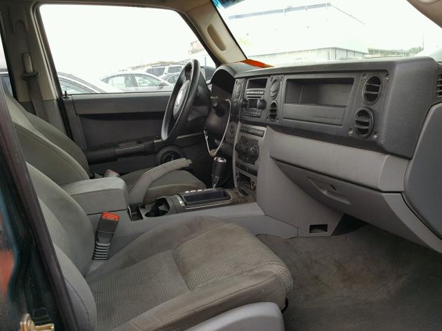 1J8HH48K46C126242 - 2006 JEEP COMMANDER Yaşıl foto 5