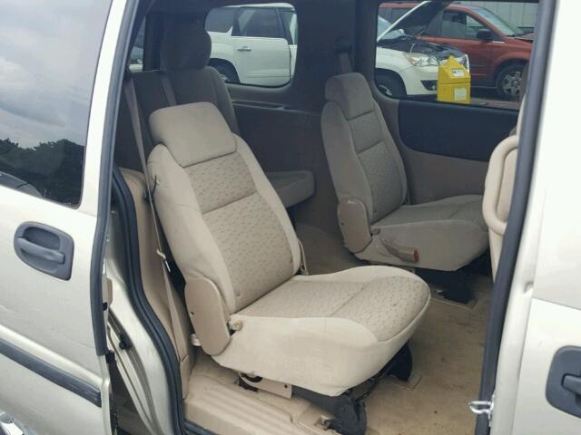 1GNDV23W27D192689 - 2007 CHEVROLET UPLANDER L თაფლისფერი ფოტო 6