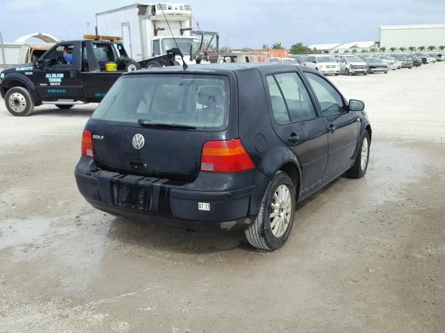 9BWGK61J034013756 - 2003 VOLKSWAGEN GOLF GLS BLACK photo 4