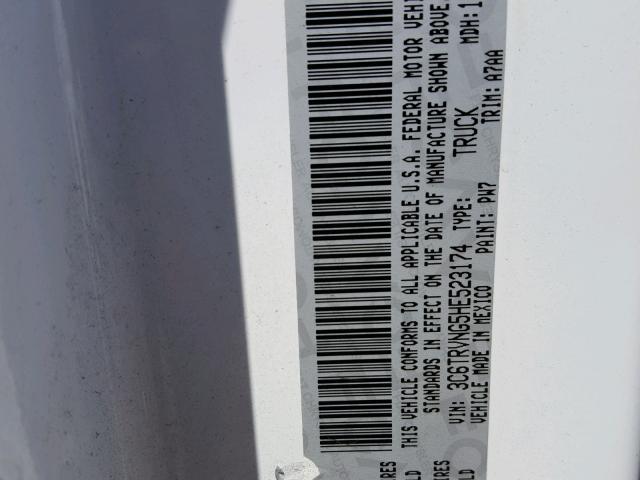 3C6TRVNG5HE523174 - 2017 RAM PROMASTER 白色 照片 10