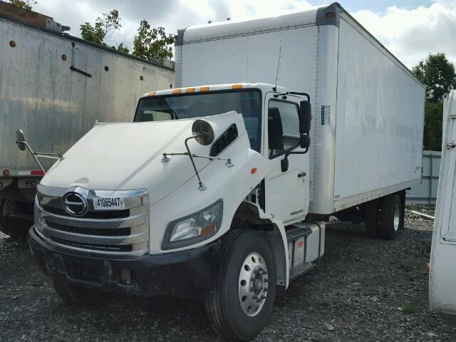 5PVNJ8JVXE4S56853 - 2014 HINO 258/268 WHITE photo 2