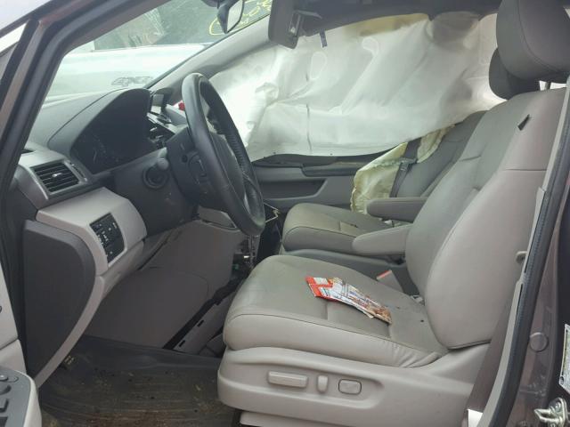 5FNRL5H94EB090826 - 2014 HONDA ODYSSEY TO GRAY photo 5