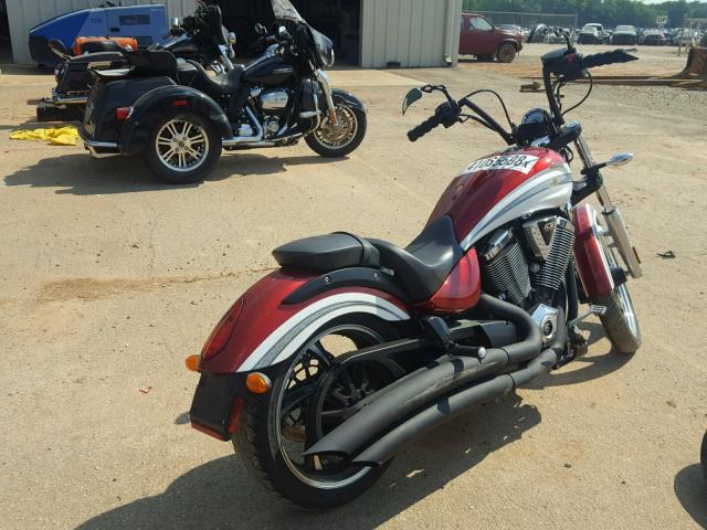 5VPGB36N1C3002924 - 2012 VICTORY MOTORCYCLES VEGAS 红色 照片 4