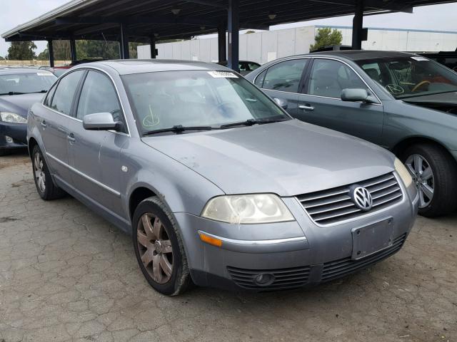 WVWRH63B63P264996 - 2003 VOLKSWAGEN PASSAT GLX GRAY photo 1