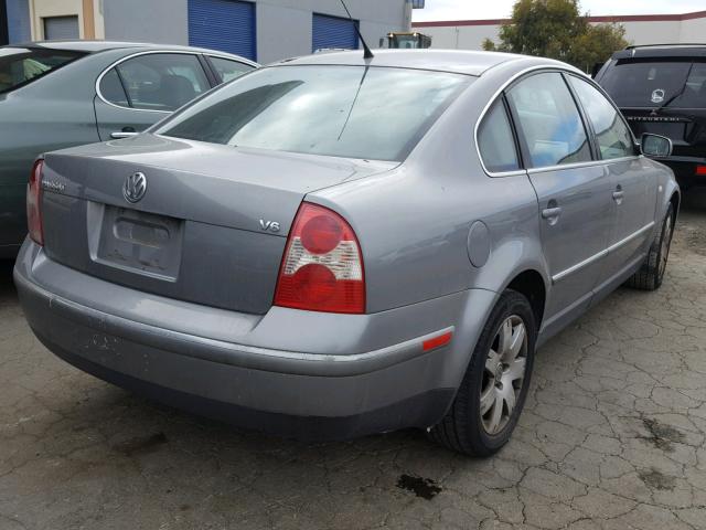 WVWRH63B63P264996 - 2003 VOLKSWAGEN PASSAT GLX 灰色 照片 4