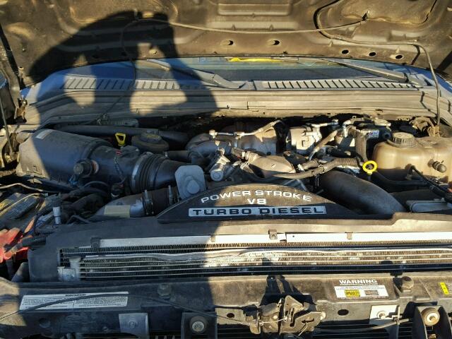 1FTWW33R78ED76777 - 2008 FORD F350 BLACK photo 7