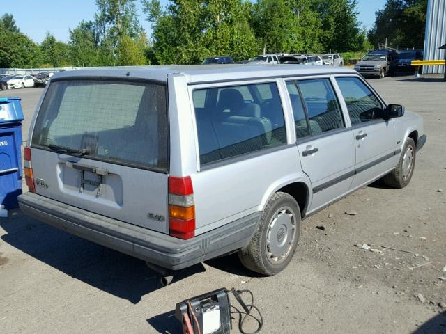 YV1JW8311R1099905 - 1994 VOLVO 940 SILVER photo 4