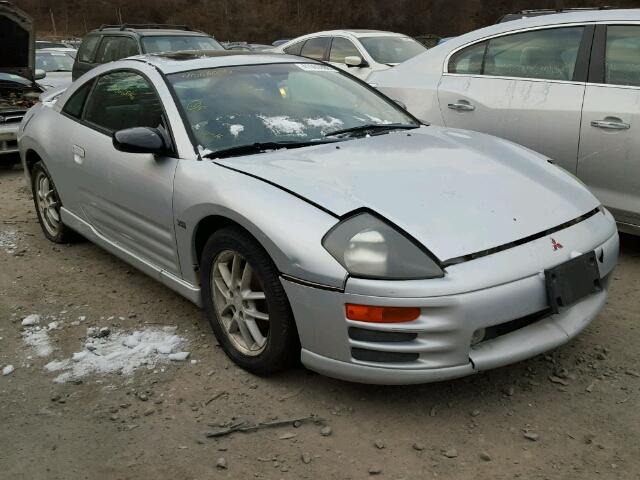 4A3AC54H01E181157 - 2001 MITSUBISHI ECLIPSE GT SILVER photo 1