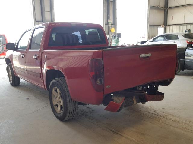 1GCDSCD91A8135903 - 2010 CHEVROLET COLORADO L RED photo 3