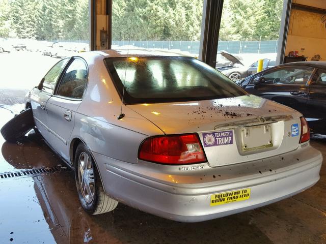 1MEFM55S4YG624441 - 2000 MERCURY SABLE LS P SILVER photo 3