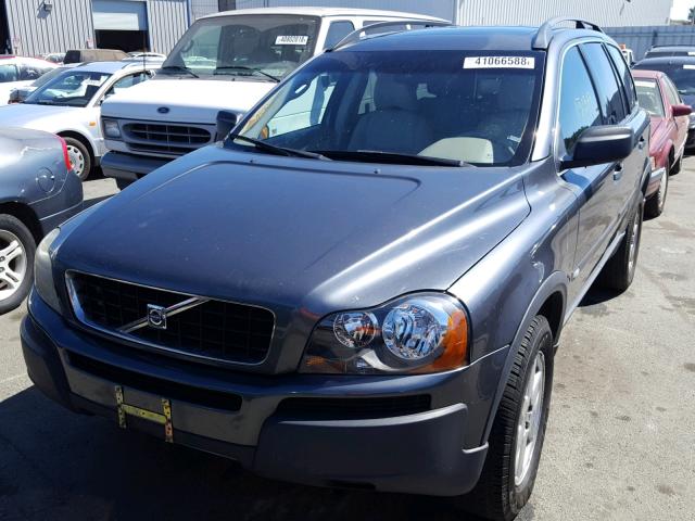 YV4CZ592061248690 - 2006 VOLVO XC90 GRAY photo 2