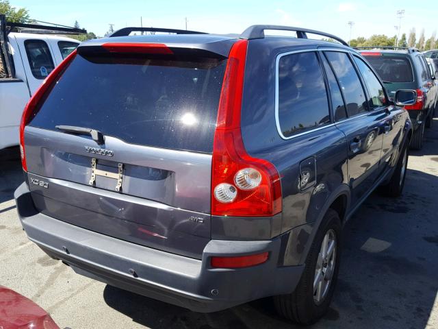 YV4CZ592061248690 - 2006 VOLVO XC90 GRAY photo 4