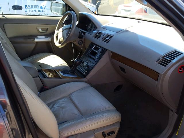 YV4CZ592061248690 - 2006 VOLVO XC90 GRAY photo 5
