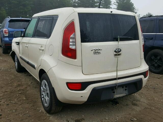 KNDJT2A55D7534660 - 2013 KIA SOUL CREAM photo 3