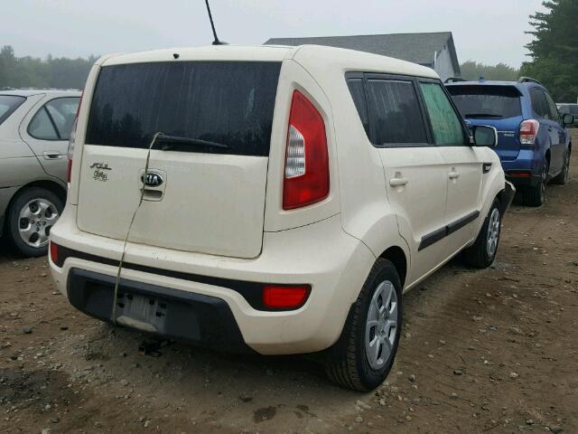 KNDJT2A55D7534660 - 2013 KIA SOUL CREAM photo 4