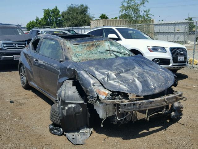 JTKJF5C78E3075195 - 2014 TOYOTA SCION TC 灰色 照片 1