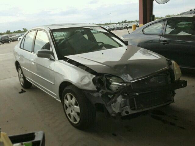 2HGES26751H534982 - 2001 HONDA CIVIC EX SILVER photo 1