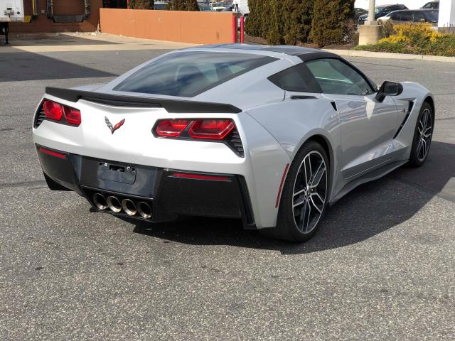 1G1YJ2D70F5119481 - 2015 CHEVROLET CORVETTE 2 SILVER photo 4