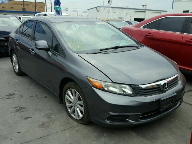 2HGFB2F96CH307051 - 2012 HONDA CIVIC EXL 灰色 照片 1