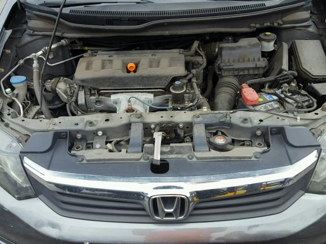 2HGFB2F96CH307051 - 2012 HONDA CIVIC EXL 灰色 照片 7