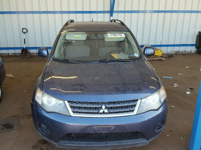 JA4MT31X67U005223 - 2007 MITSUBISHI OUTLANDER GRAY photo 9