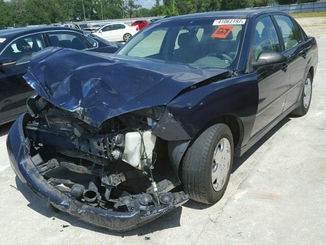 1G1ZS58F27F211692 - 2007 CHEVROLET MALIBU BLUE photo 2