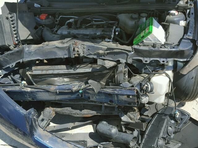 1G1ZS58F27F211692 - 2007 CHEVROLET MALIBU BLUE photo 7