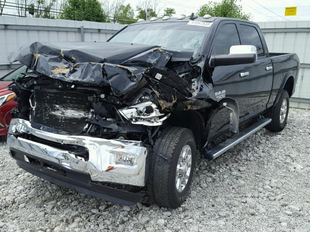 3C6UR5FL0EG302405 - 2014 RAM 2500 LARAM BLACK photo 2