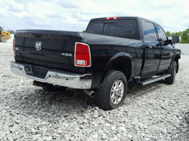 3C6UR5FL0EG302405 - 2014 RAM 2500 LARAM BLACK photo 4