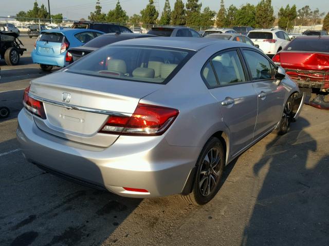 19XFB2F97DE229455 - 2013 HONDA CIVIC EXL 银色 照片 4