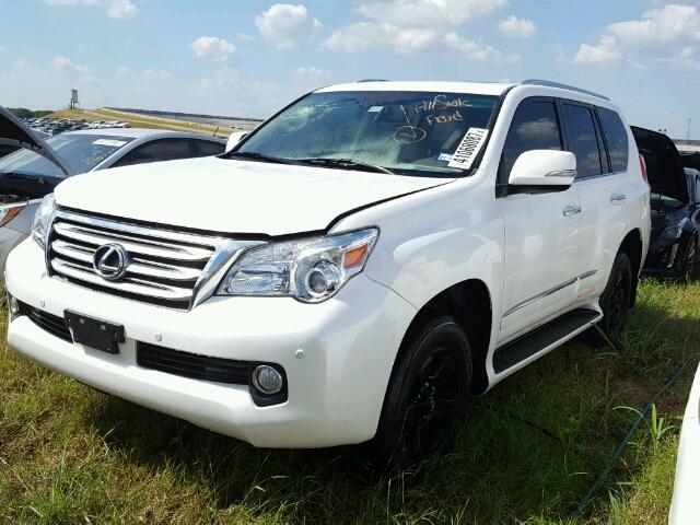 JTJBM7FX3C5040782 - 2012 LEXUS GX WHITE photo 2