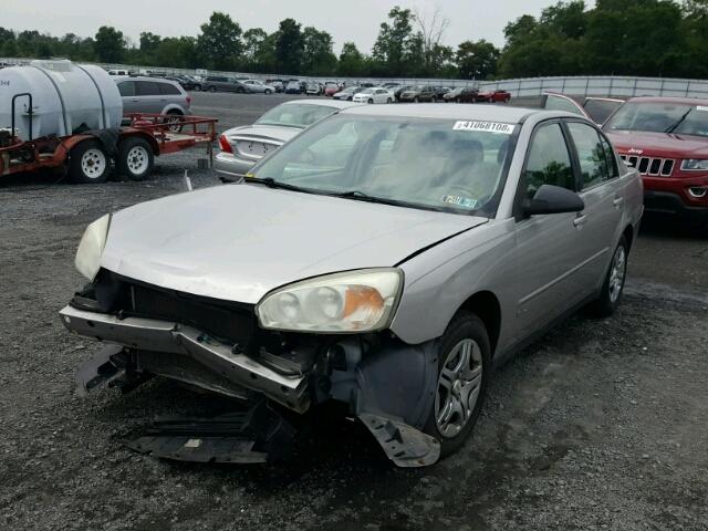 1G1ZS58F97F218557 - 2007 CHEVROLET MALIBU LS ვერცხლისფერი ფოტო 2