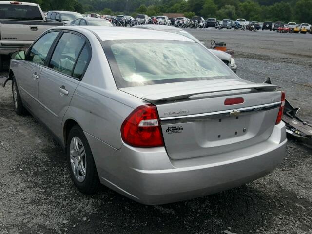 1G1ZS58F97F218557 - 2007 CHEVROLET MALIBU LS ვერცხლისფერი ფოტო 3