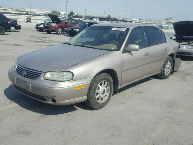 1G1NE52MXW6227294 - 1998 CHEVROLET MALIBU LS ბეჟი ფოტო 2