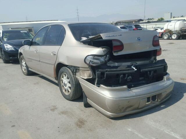 1G1NE52MXW6227294 - 1998 CHEVROLET MALIBU LS ბეჟი ფოტო 3