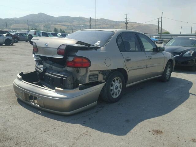 1G1NE52MXW6227294 - 1998 CHEVROLET MALIBU LS ბეჟი ფოტო 4