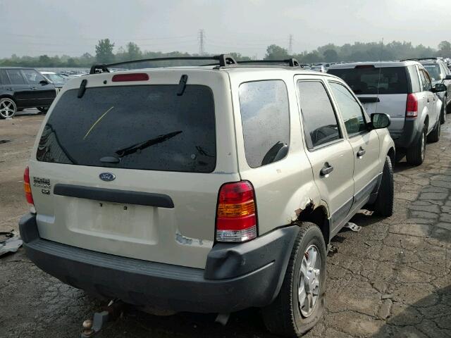 1FMYU93113KA09326 - 2003 FORD ESCAPE XLT GREEN photo 4