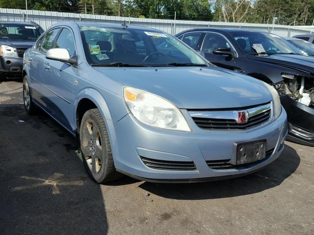 1G8ZS57BX8F283161 - 2008 SATURN AURA XE BLUE photo 1