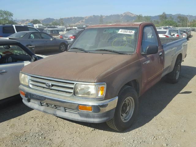 JT4VD10A4P0011974 - 1993 TOYOTA T100 TWO TONE photo 2