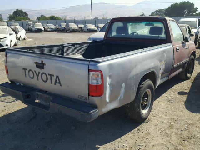 JT4VD10A4P0011974 - 1993 TOYOTA T100 TWO TONE photo 4