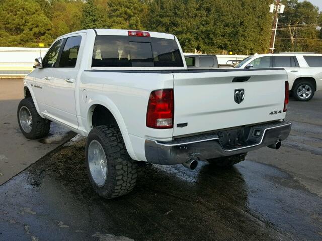 1C6RD7NT7CS344335 - 2012 DODGE RAM 1500 L WHITE photo 3