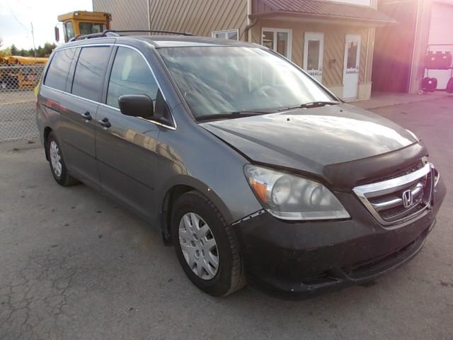 5FNRL38287B507665 - 2007 HONDA ODYSSEY LX GRAY photo 1