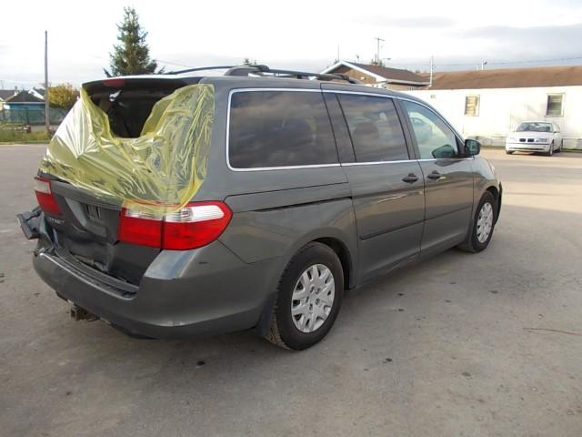 5FNRL38287B507665 - 2007 HONDA ODYSSEY LX GRAY photo 4